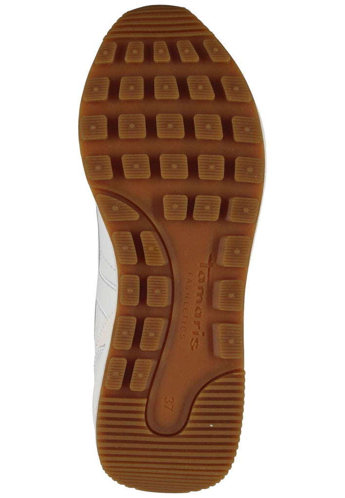 Sneaker Tamaris Sneaker Leder/Textil Weiß