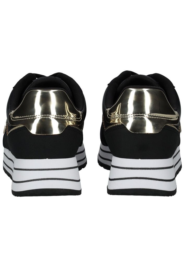 Tamaris Sneaker Textil Schwarz/Gold