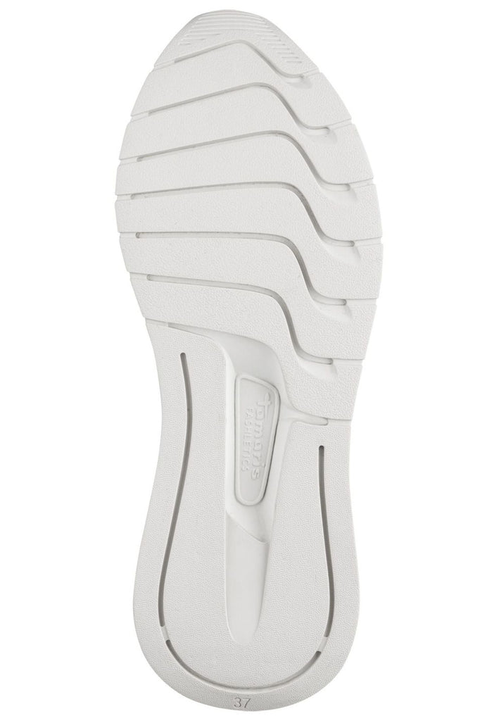 Tamaris Sneaker Textil Weiß/Gold