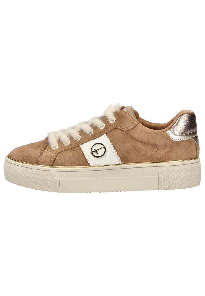 Tamaris Sneaker Veloursleder Camel