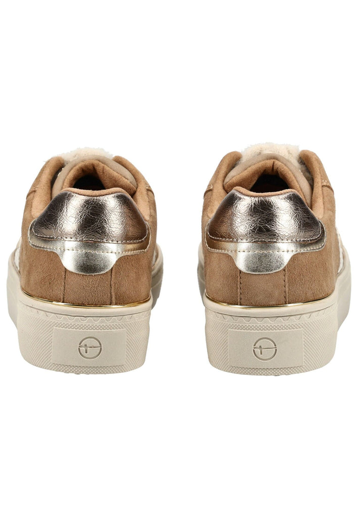 Tamaris Sneaker Veloursleder Camel
