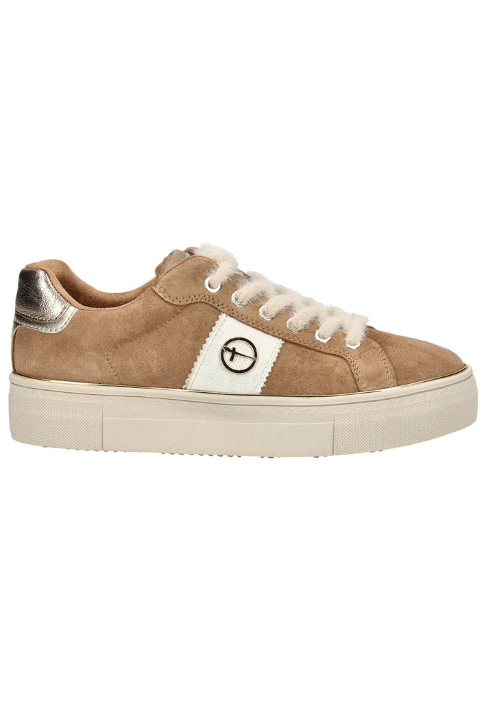 Tamaris Sneaker Veloursleder Camel