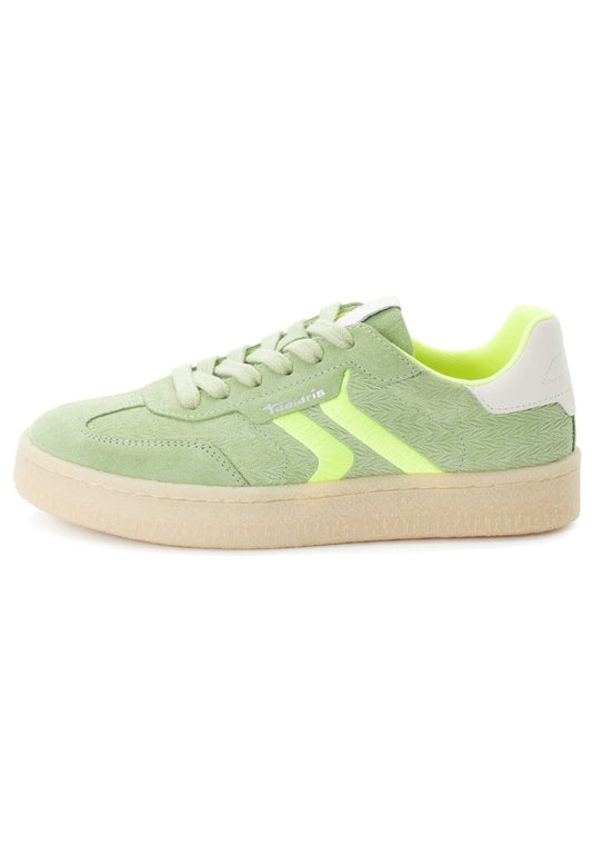 Tamaris Sneaker Veloursleder Sage