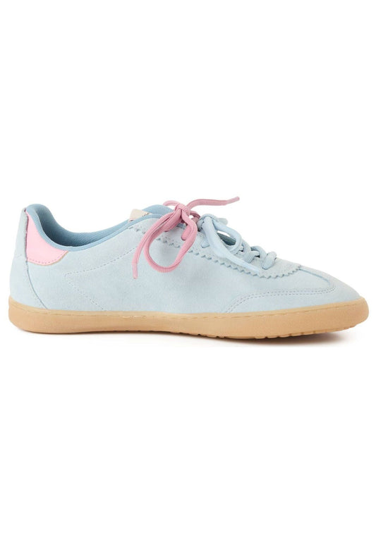 Tamaris Sneaker Veloursleder/Synthetik Hellblau