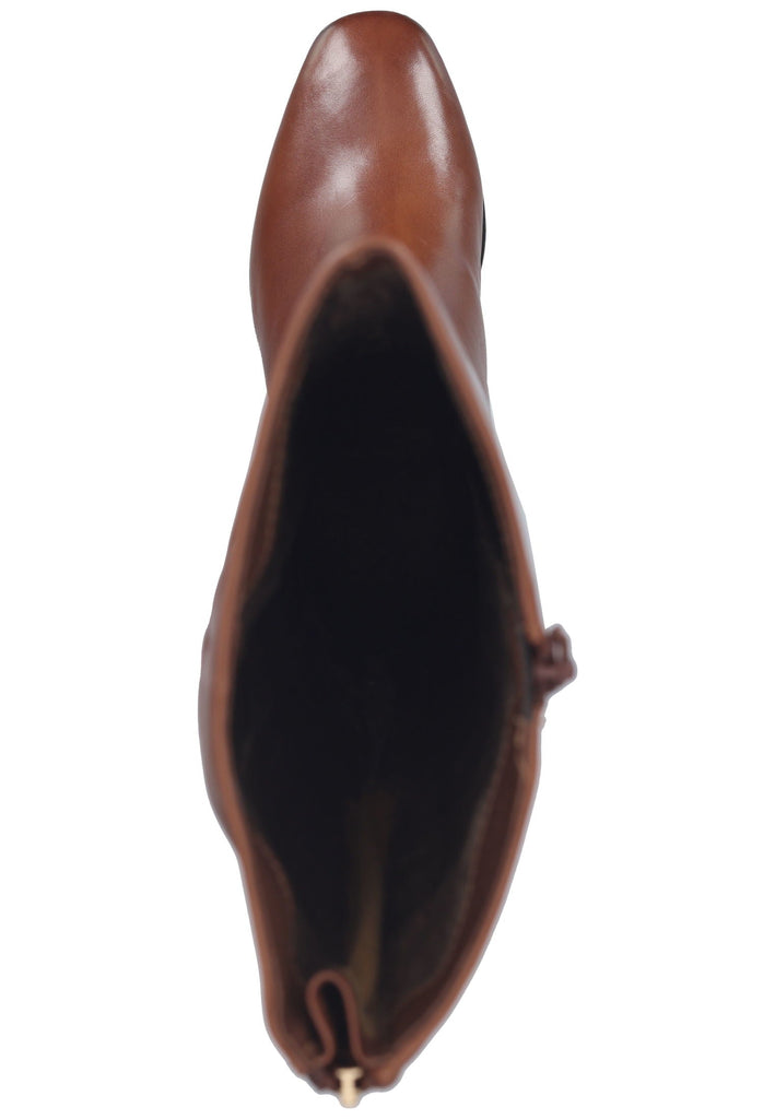Tamaris Stiefel Leder Cognac