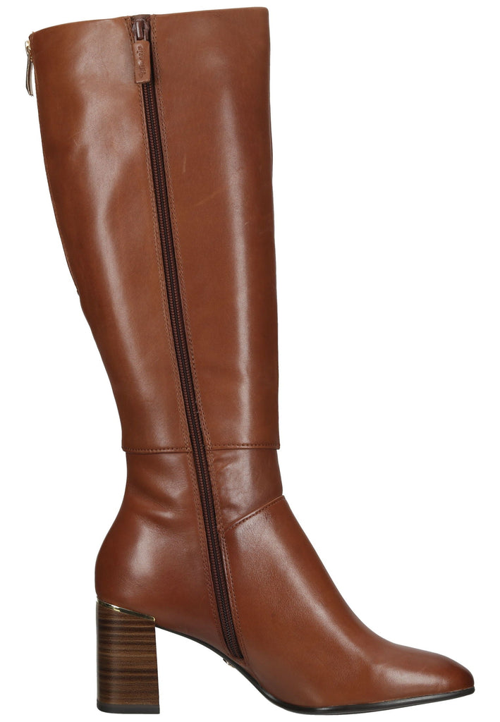 Tamaris Stiefel Leder Cognac