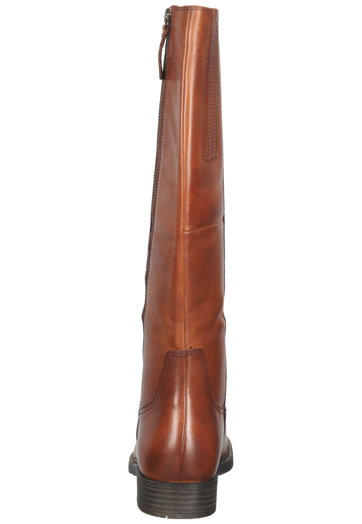 Tamaris Stiefel Leder Cognac