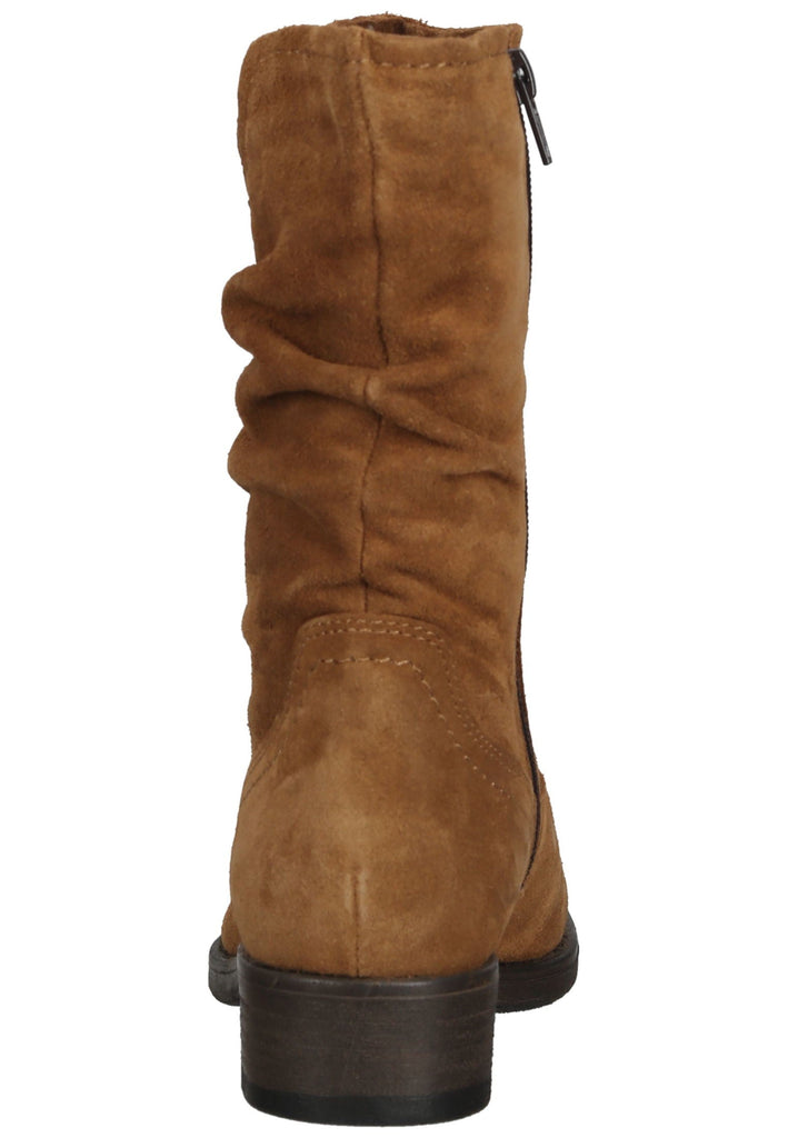 Tamaris Stiefel Leder Cognac Warmfutter