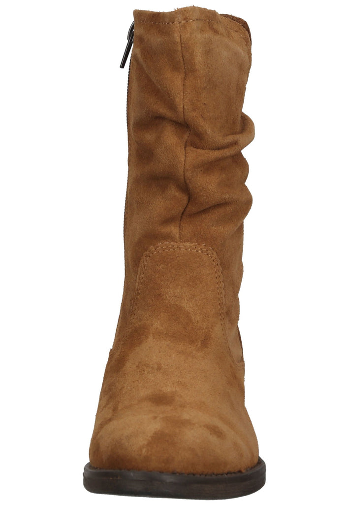 Tamaris Stiefel Leder Cognac Warmfutter