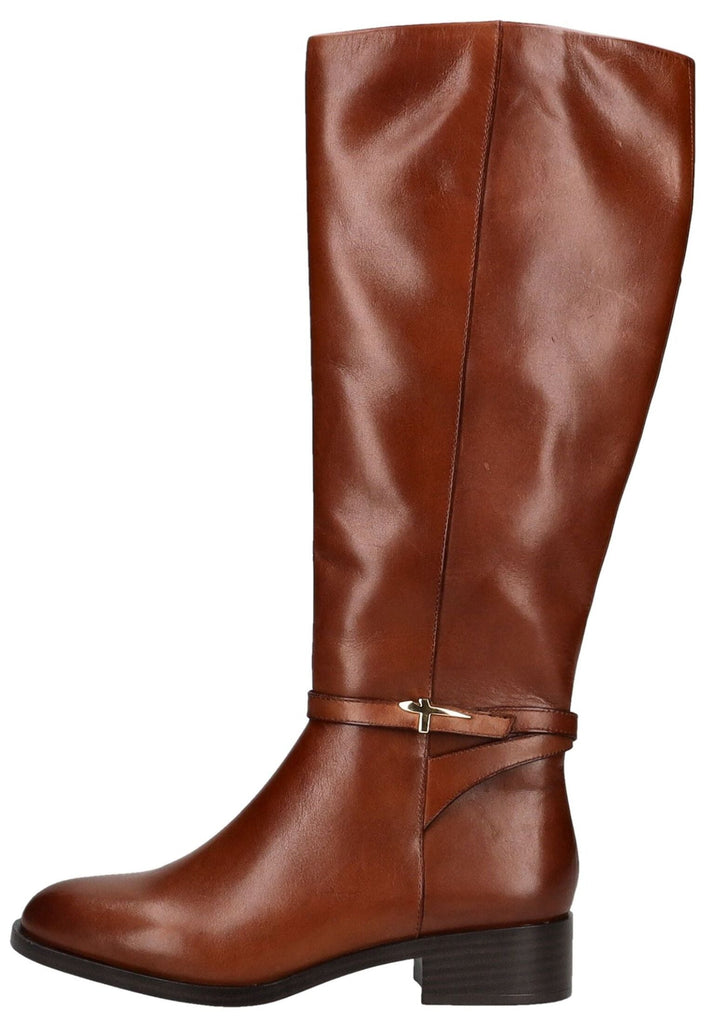 Tamaris Stiefel Leder Cognac Warmfutter