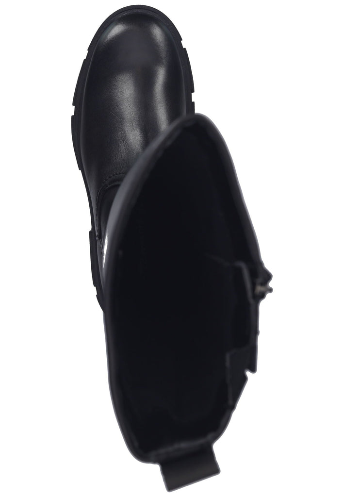 Tamaris Stiefel Leder Schwarz