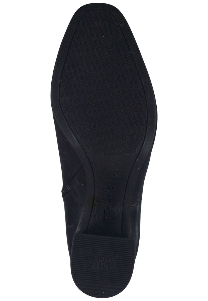 Tamaris Stiefel Leder Schwarz