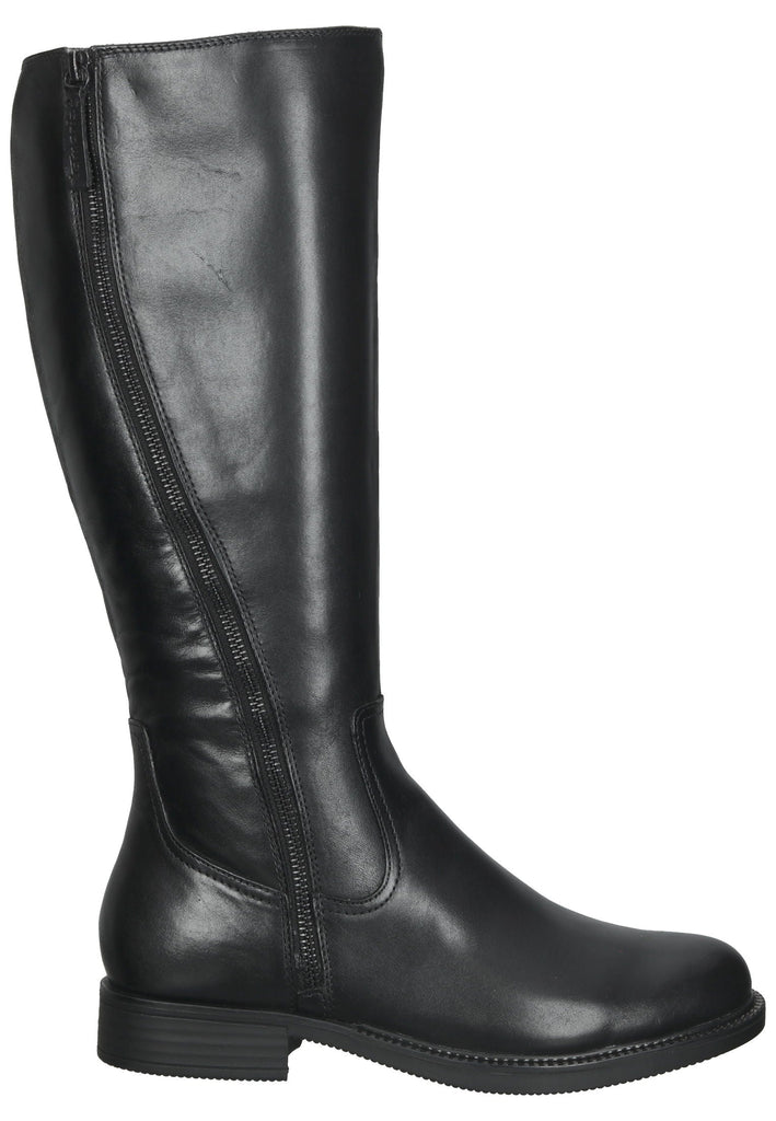 Tamaris Stiefel Leder Schwarz