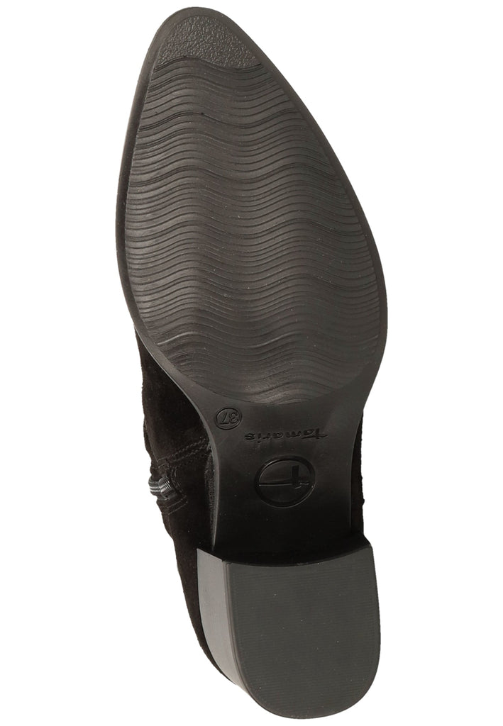 Tamaris Stiefel Leder Schwarz