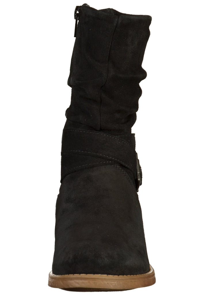 Tamaris Stiefel Leder Schwarz