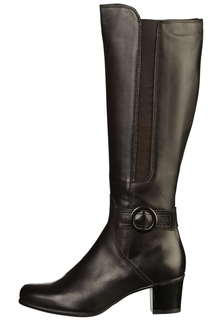 Tamaris Stiefel Leder Schwarz