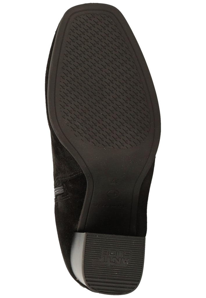 Tamaris Stiefel Leder Schwarz