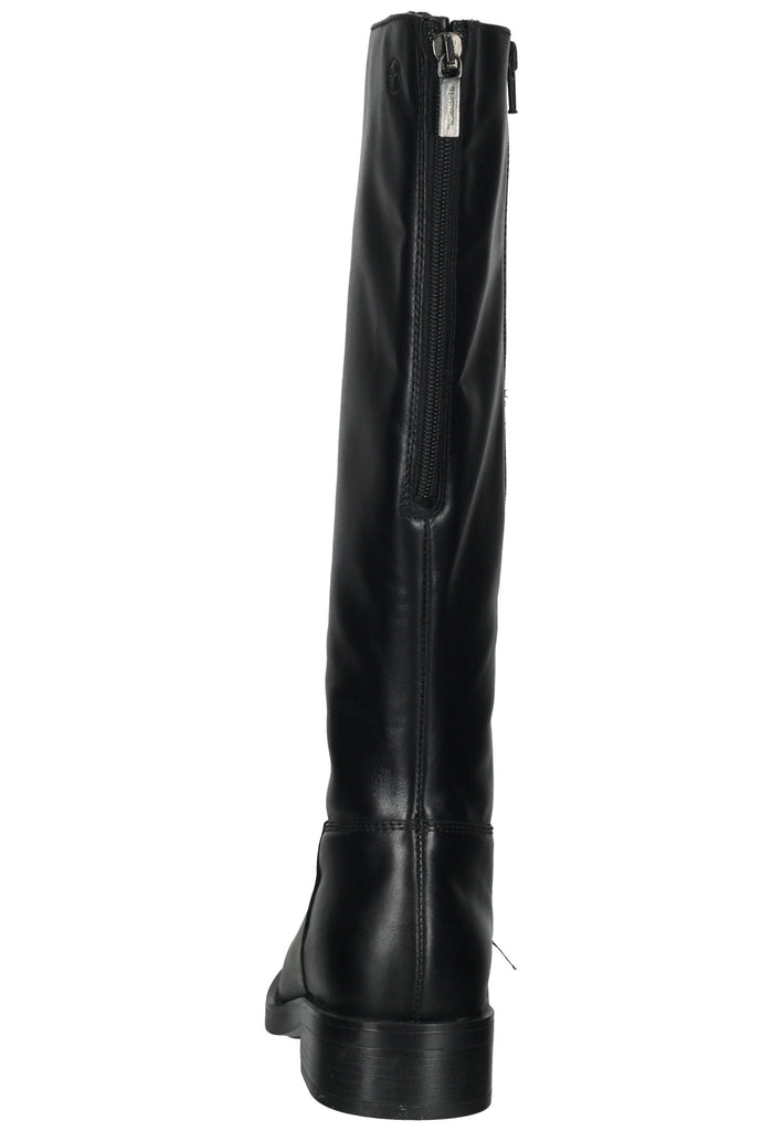 Tamaris Stiefel Leder Schwarz