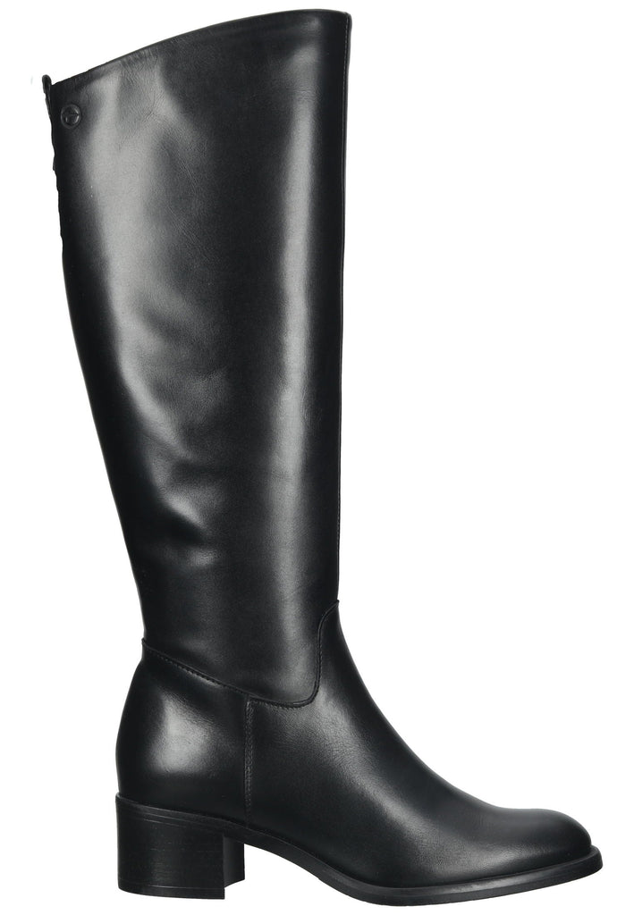 Tamaris Stiefel Leder Schwarz