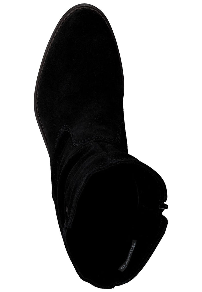 Tamaris Stiefel Leder Schwarz Warmfutter