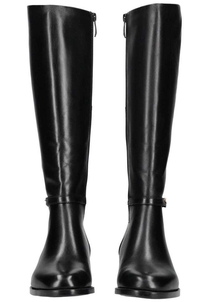 Tamaris Stiefel Leder Schwarz Warmfutter