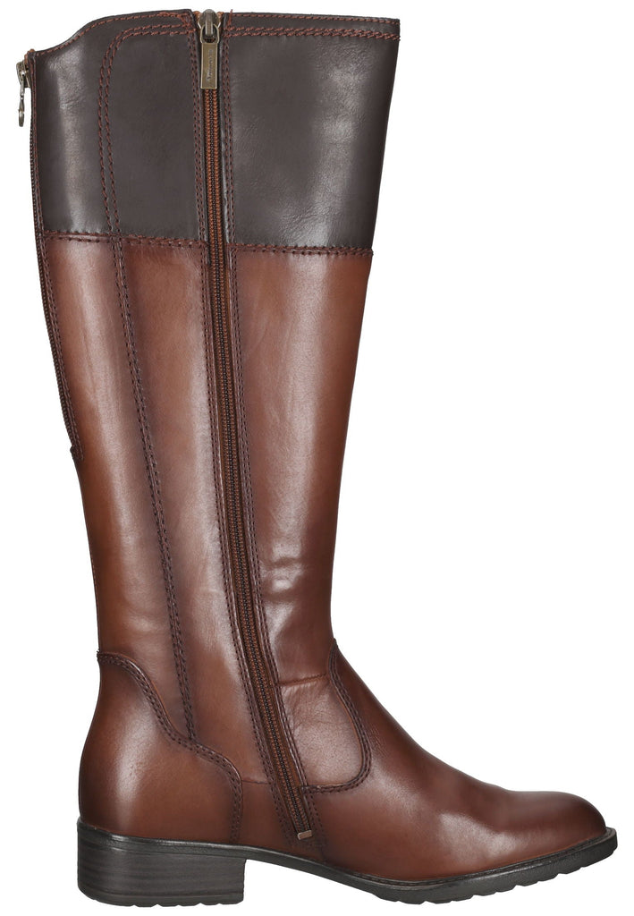 Tamaris Stiefel Leder/Synthetik Brandy
