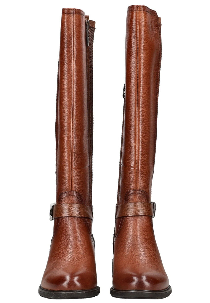 Tamaris Stiefel Leder/Synthetik Cognac