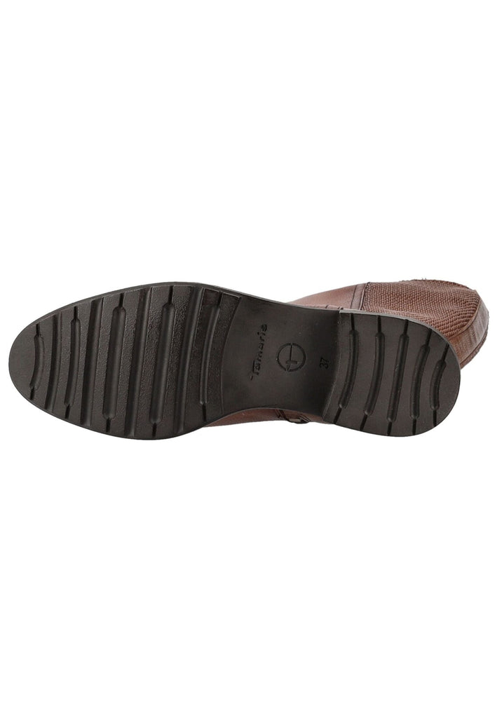 Tamaris Stiefel Leder/Synthetik Cognac