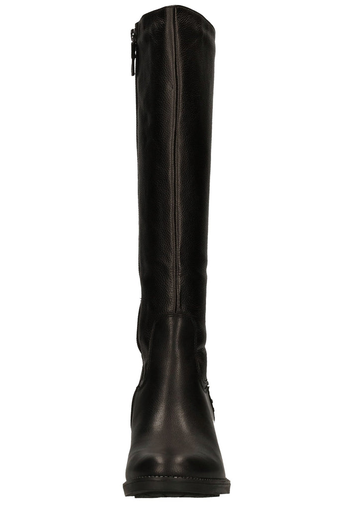 Tamaris Stiefel Leder/Synthetik Schwarz