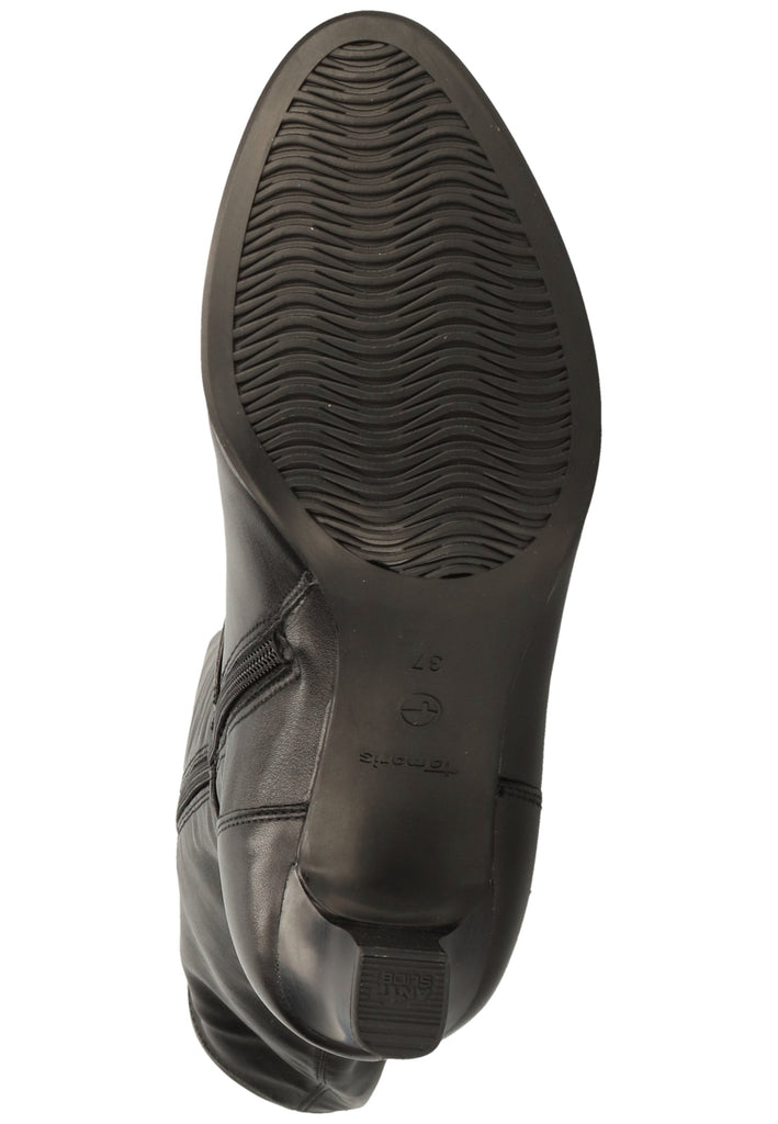 Tamaris Stiefel Leder/Synthetik Schwarz