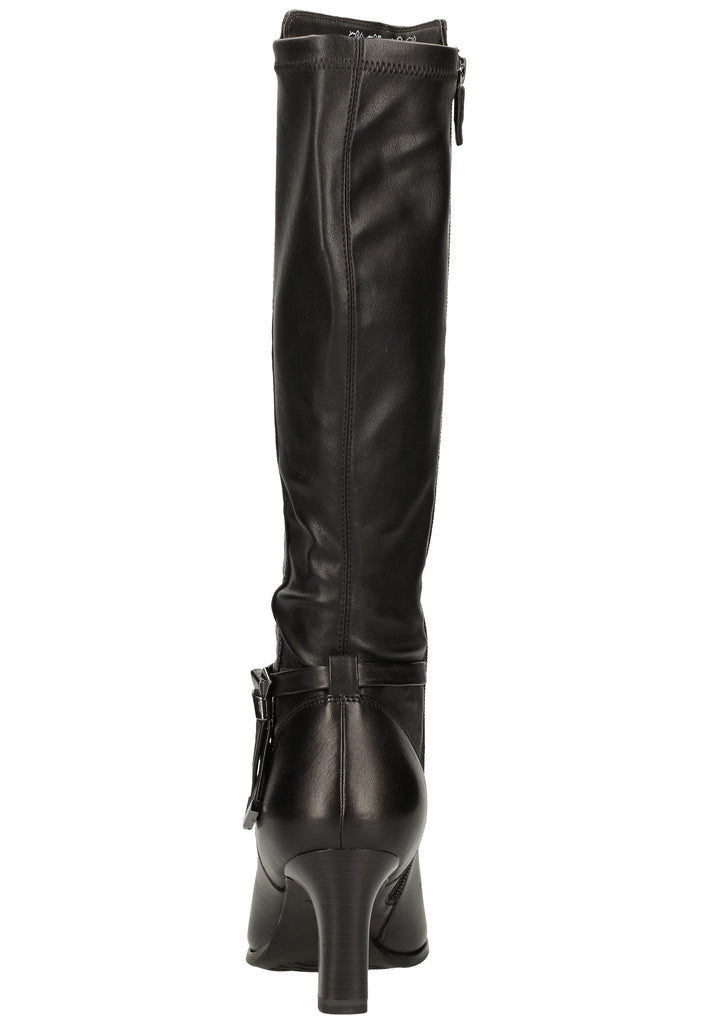 Tamaris Stiefel Leder/Synthetik Schwarz