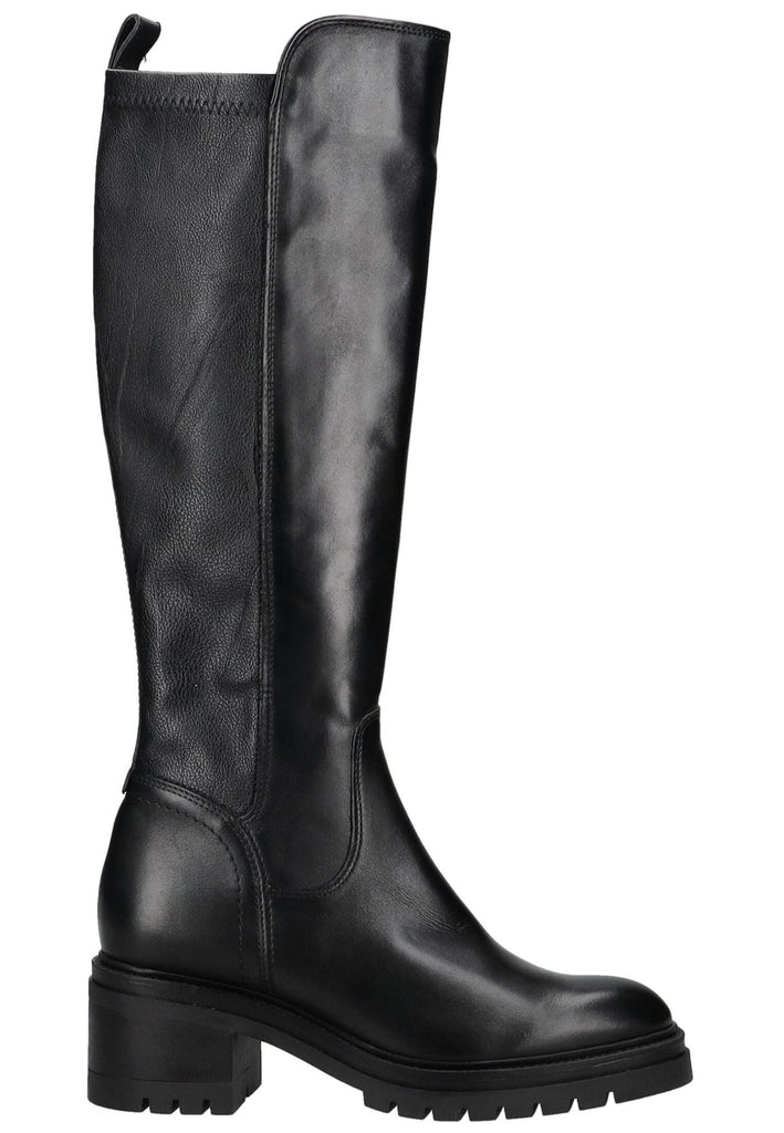Tamaris Stiefel Leder/Synthetik Schwarz