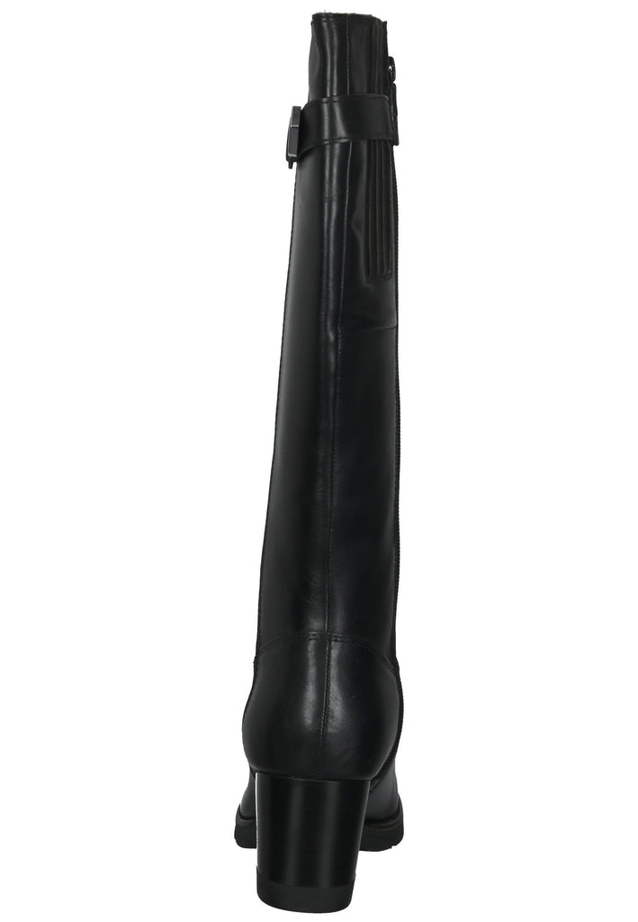 Tamaris Stiefel Leder/Textil Schwarz