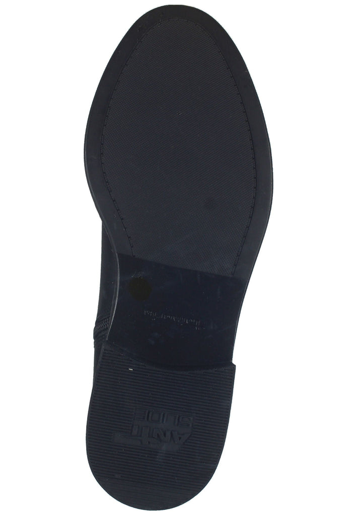 Tamaris Stiefel Leder/Textil Schwarz