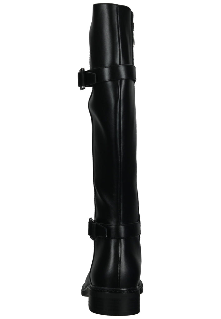 Tamaris Stiefel Leder/Textil Schwarz