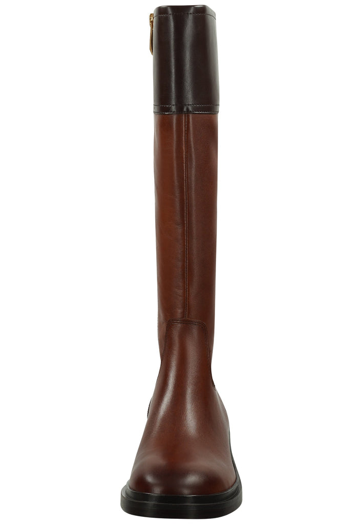 Tamaris Stiefel Lederimitat Cognac