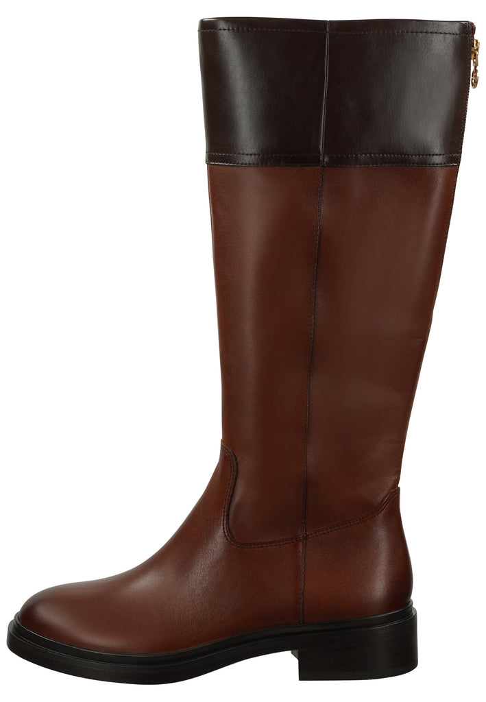 Tamaris Stiefel Lederimitat Cognac