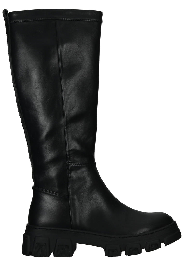 Tamaris Stiefel Lederimitat Schwarz