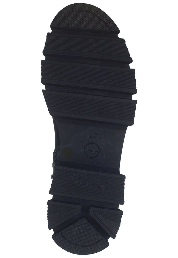 Tamaris Stiefel Lederimitat Schwarz
