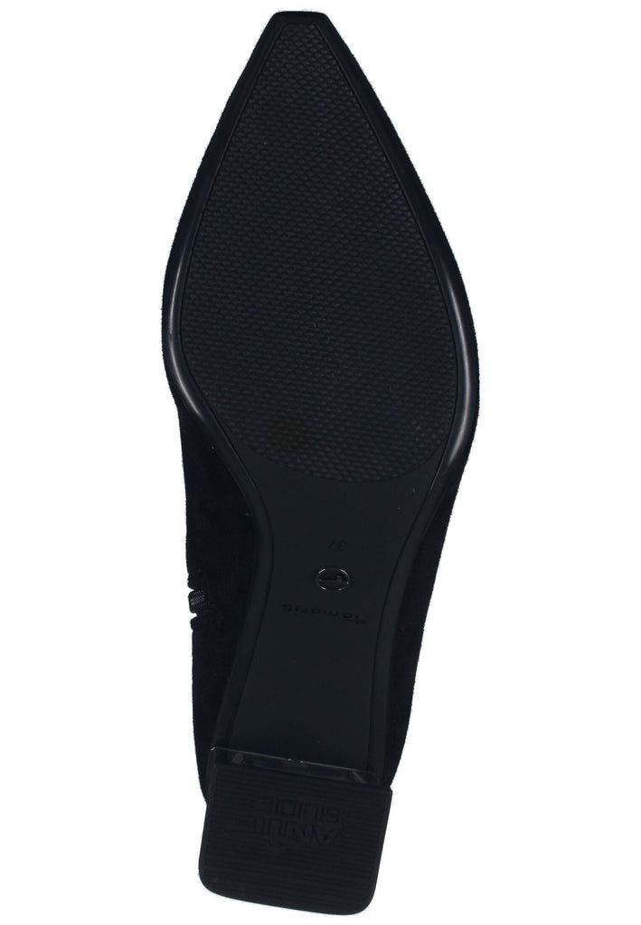 Tamaris Stiefel Lederimitat Schwarz