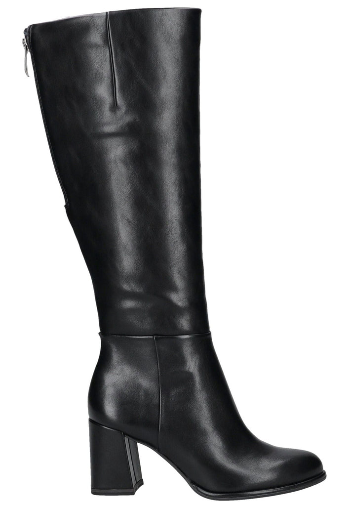 Tamaris Stiefel Lederimitat Schwarz