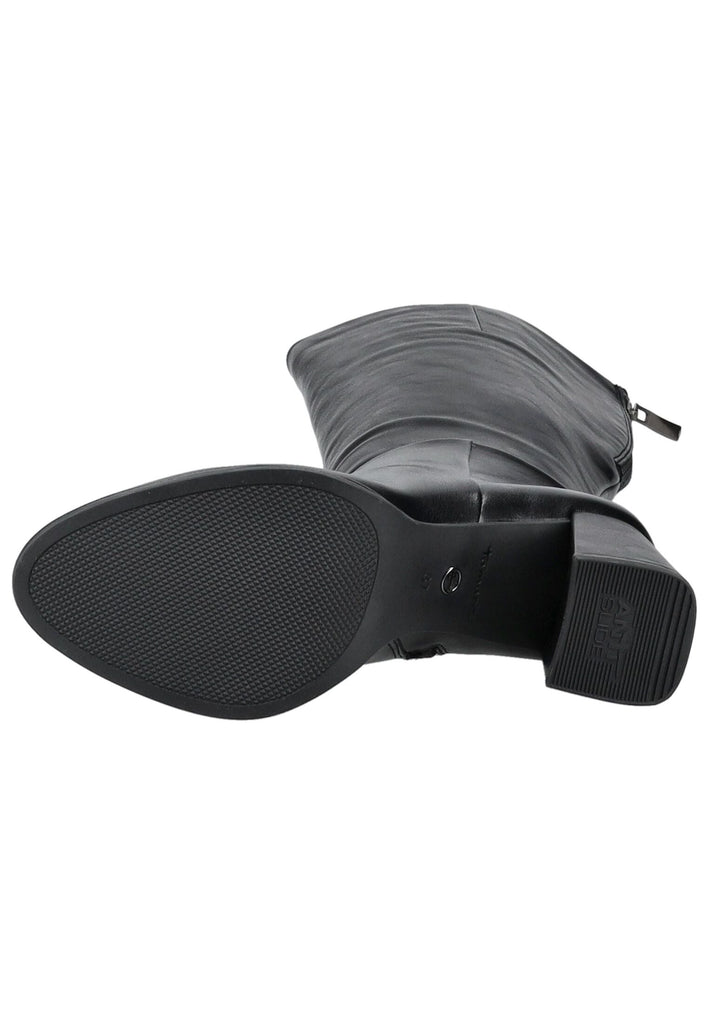 Tamaris Stiefel Lederimitat Schwarz