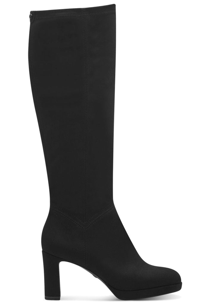 Tamaris Stiefel Lederimitat/Textil Schwarz