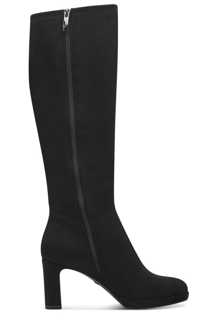 Tamaris Stiefel Lederimitat/Textil Schwarz