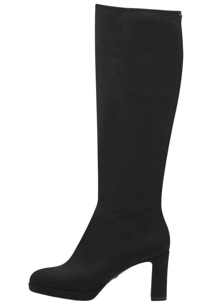 Tamaris Stiefel Lederimitat/Textil Schwarz