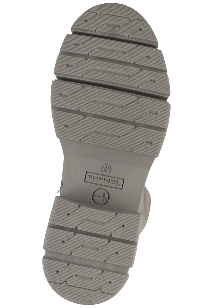 Tamaris Stiefel Veloursleder Taupe