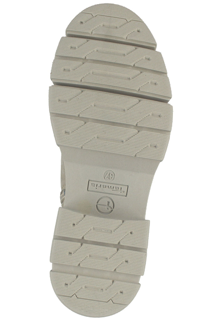 Tamaris Stiefel Veloursleder Taupe