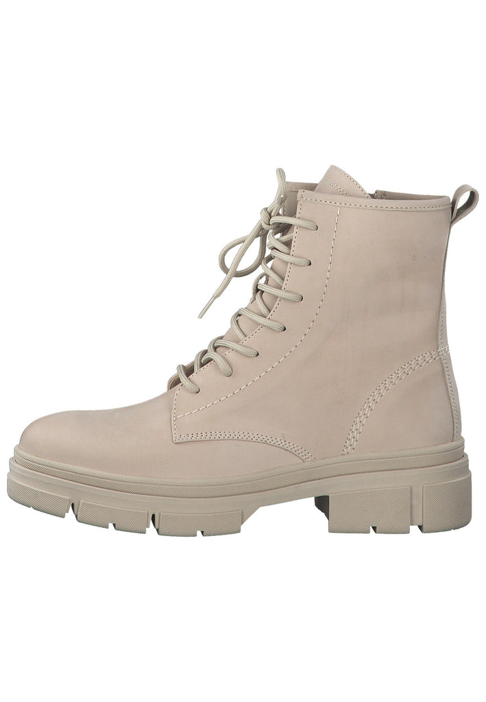 Tamaris Stiefelette Leder Beige