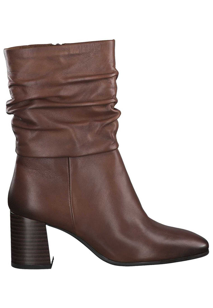 Tamaris Stiefelette Leder Brandy