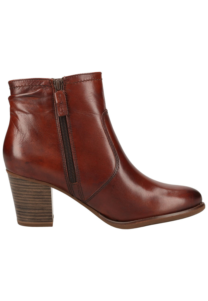 Tamaris Stiefelette Leder Chestnut